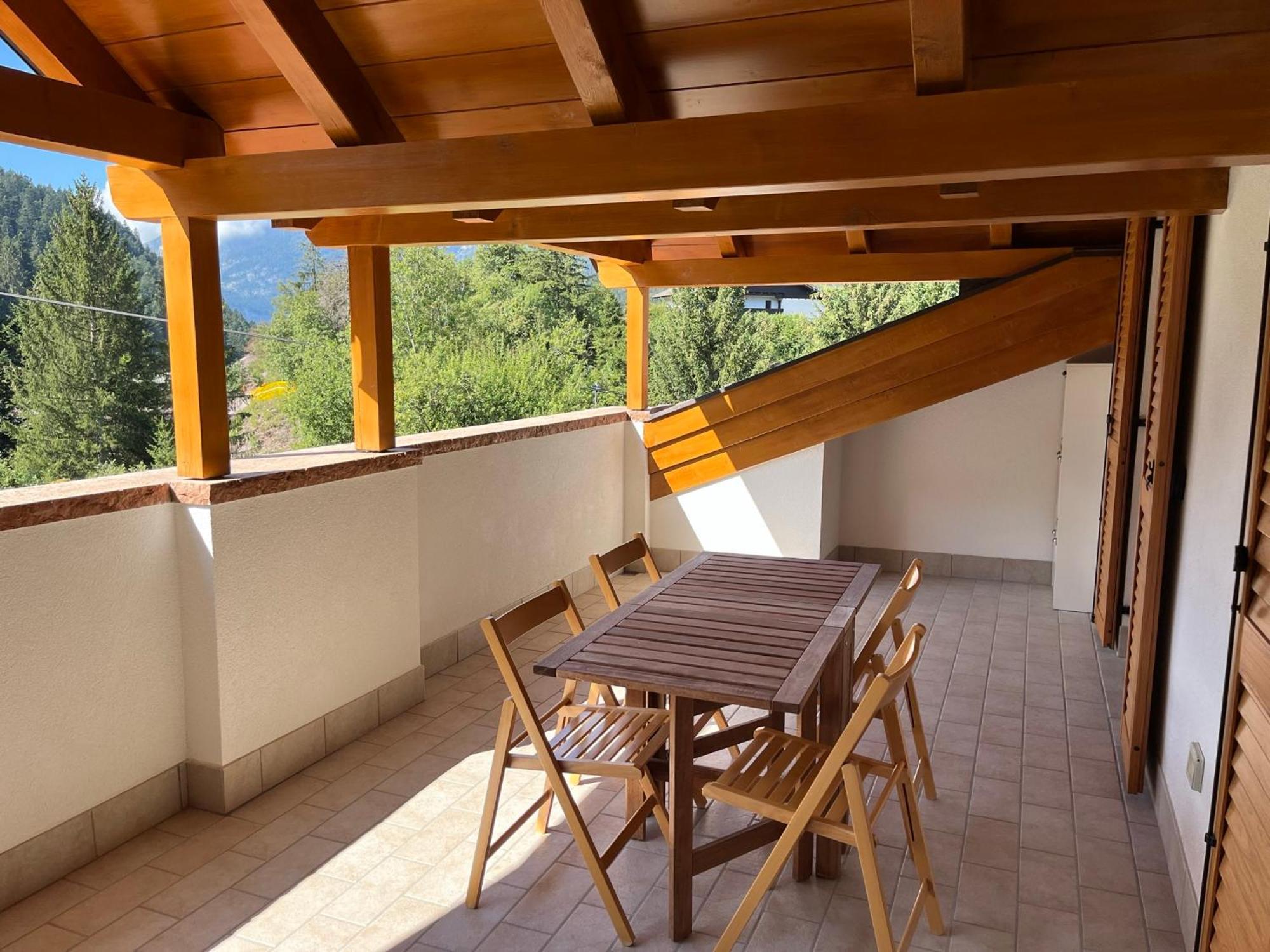 Attico In Legno Ad Andalo Apartment Exterior foto