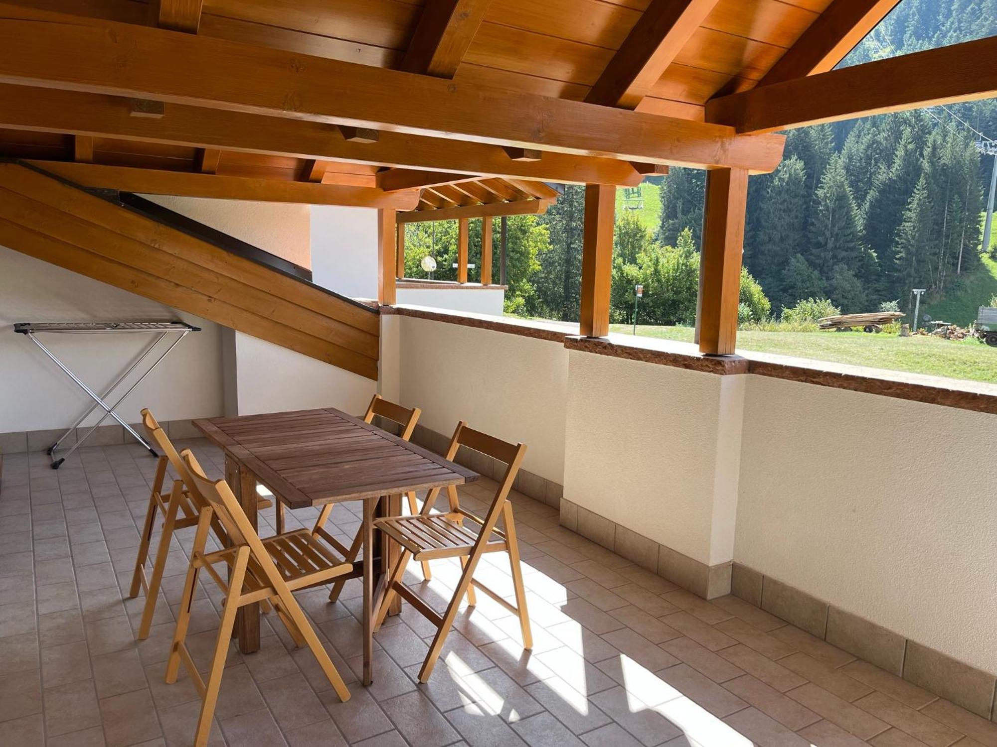Attico In Legno Ad Andalo Apartment Exterior foto
